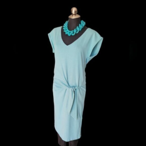 Esqualo Side Tie T-Shirt Dress NWT Sz Small - Picture 8 of 10